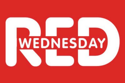 Red Wednesday stamp